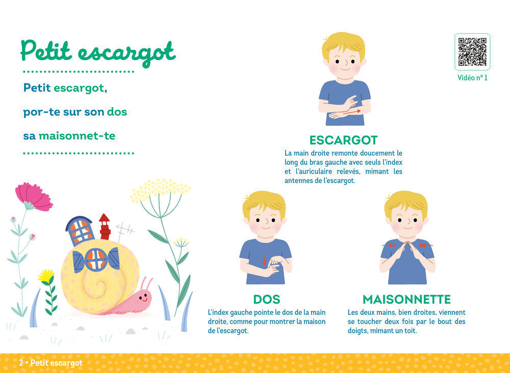 COMPTINES SIGNEES POUR MON ENFANT