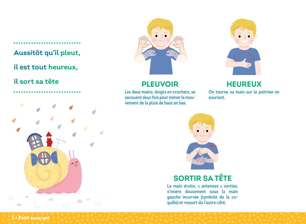 COMPTINES SIGNEES POUR MON ENFANT