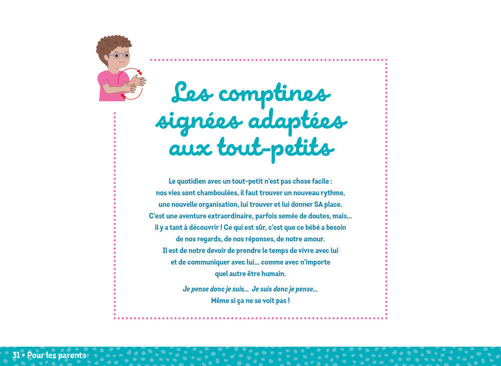 COMPTINES SIGNEES POUR MON ENFANT
