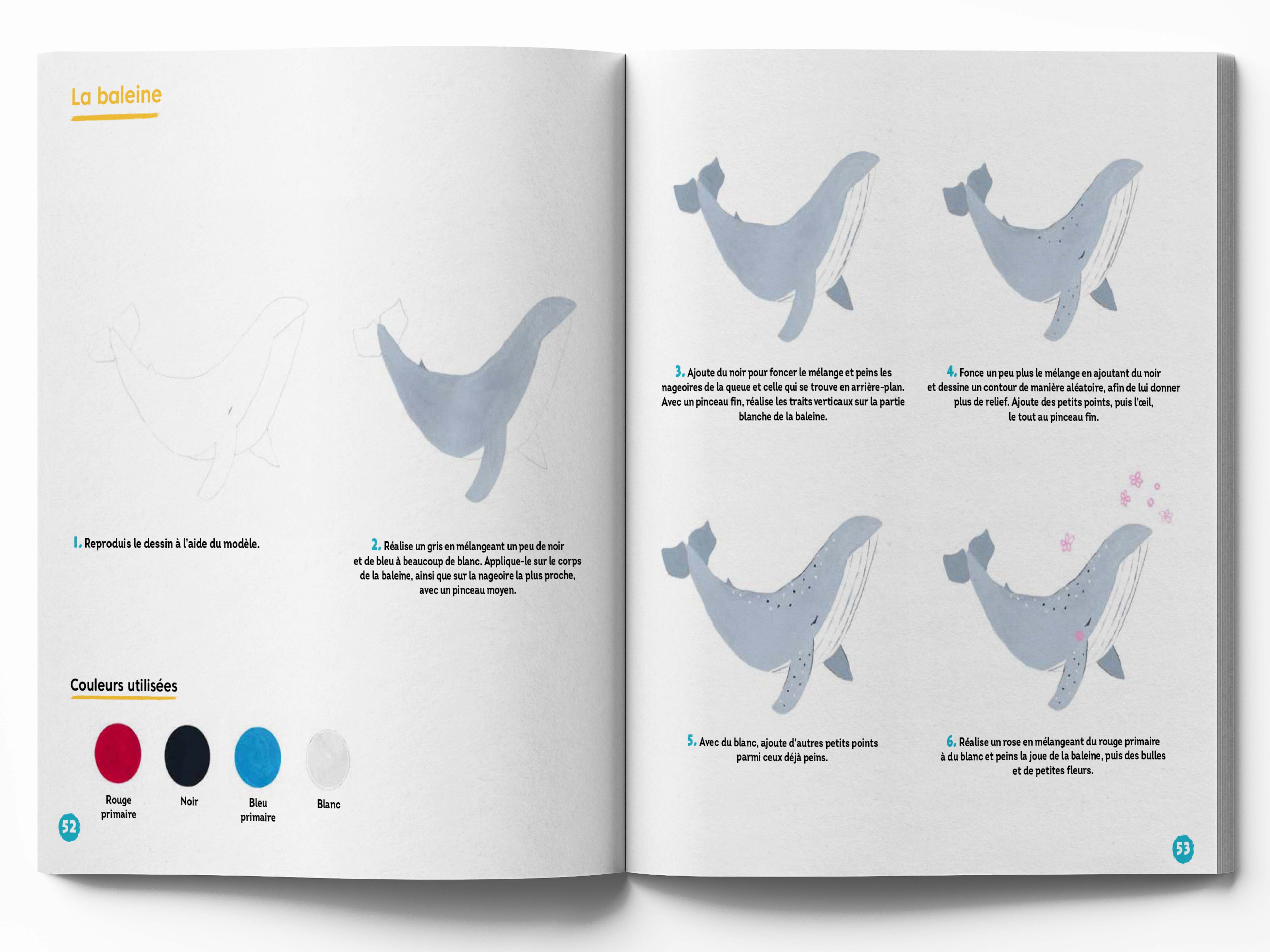 JE PEINS A LA GOUACHE