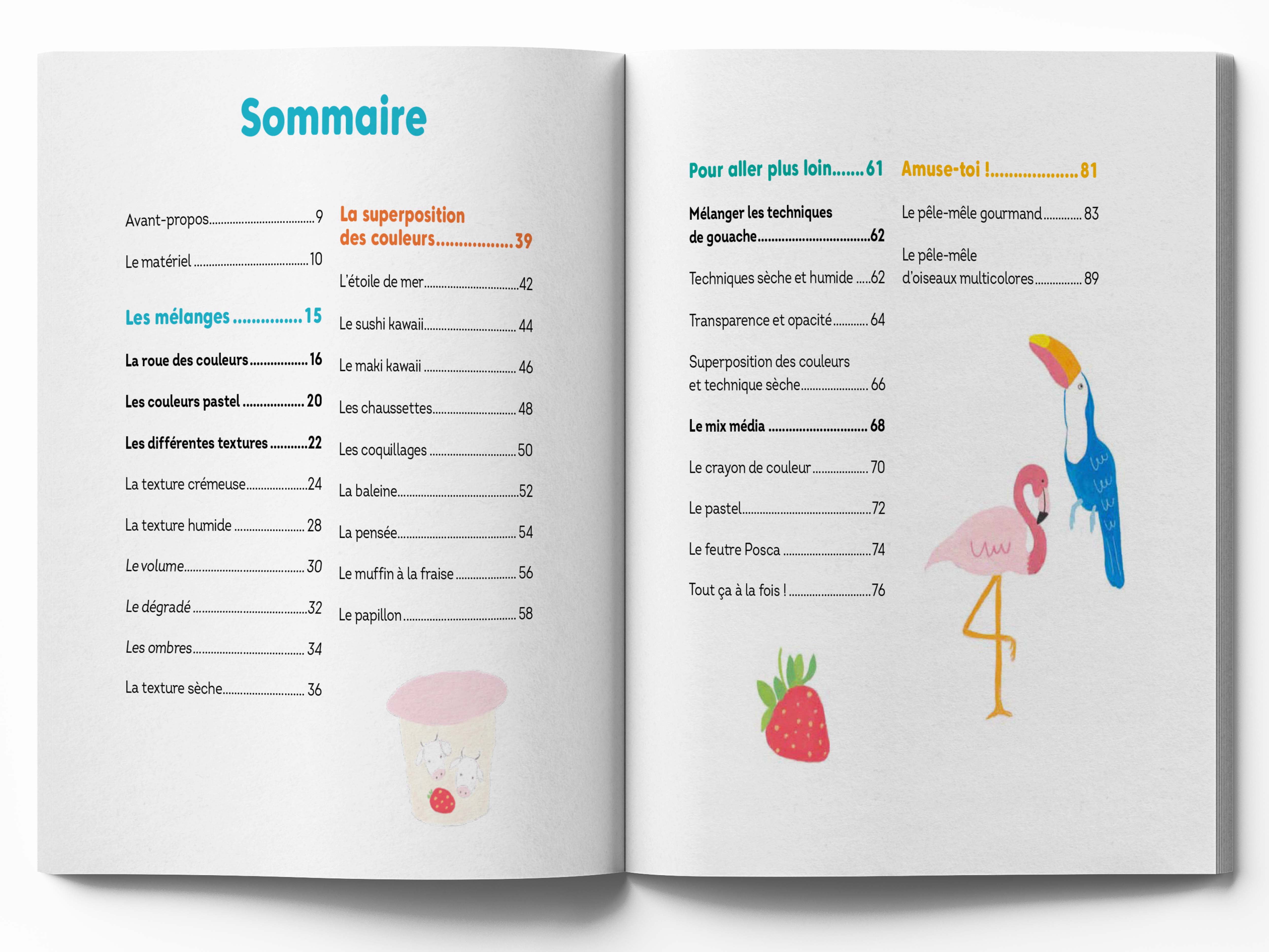 JE PEINS A LA GOUACHE