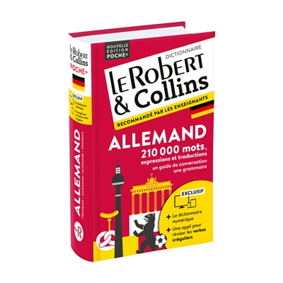 LE ROBERT & COLLINS ALLEMAND POCHE + : FRANCAIS-ALLEMAND, ALLEMAND-FRANCAIS