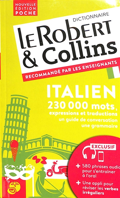 LE ROBERT & COLLINS ITALIEN POCHE : FRANCAIS-ITALIEN, ITALIEN-FRANCAIS