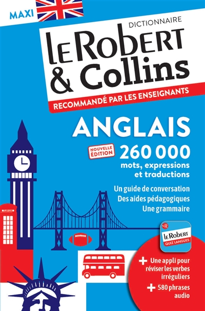 LE ROBERT & COLLINS ANGLAIS MAXI : FRANCAIS-ANGLAIS, ANGLAIS-FRANCAIS