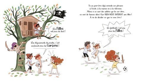 LES FILLES ET LES GARCONS PEUVENT LE FAIRE AUSSI ! LES FILLES ET LES GARCONS PEUVENT LE FAIRE AUSSI !