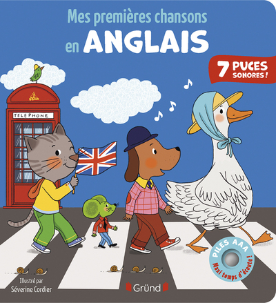 Mes premières chansons en anglais