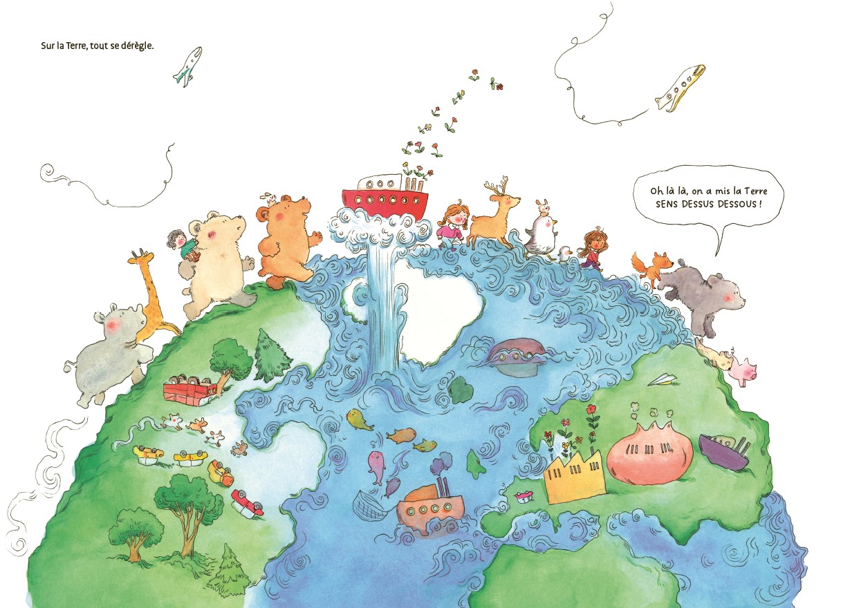 LA TERRE SENS DESSUS-DESSOUS