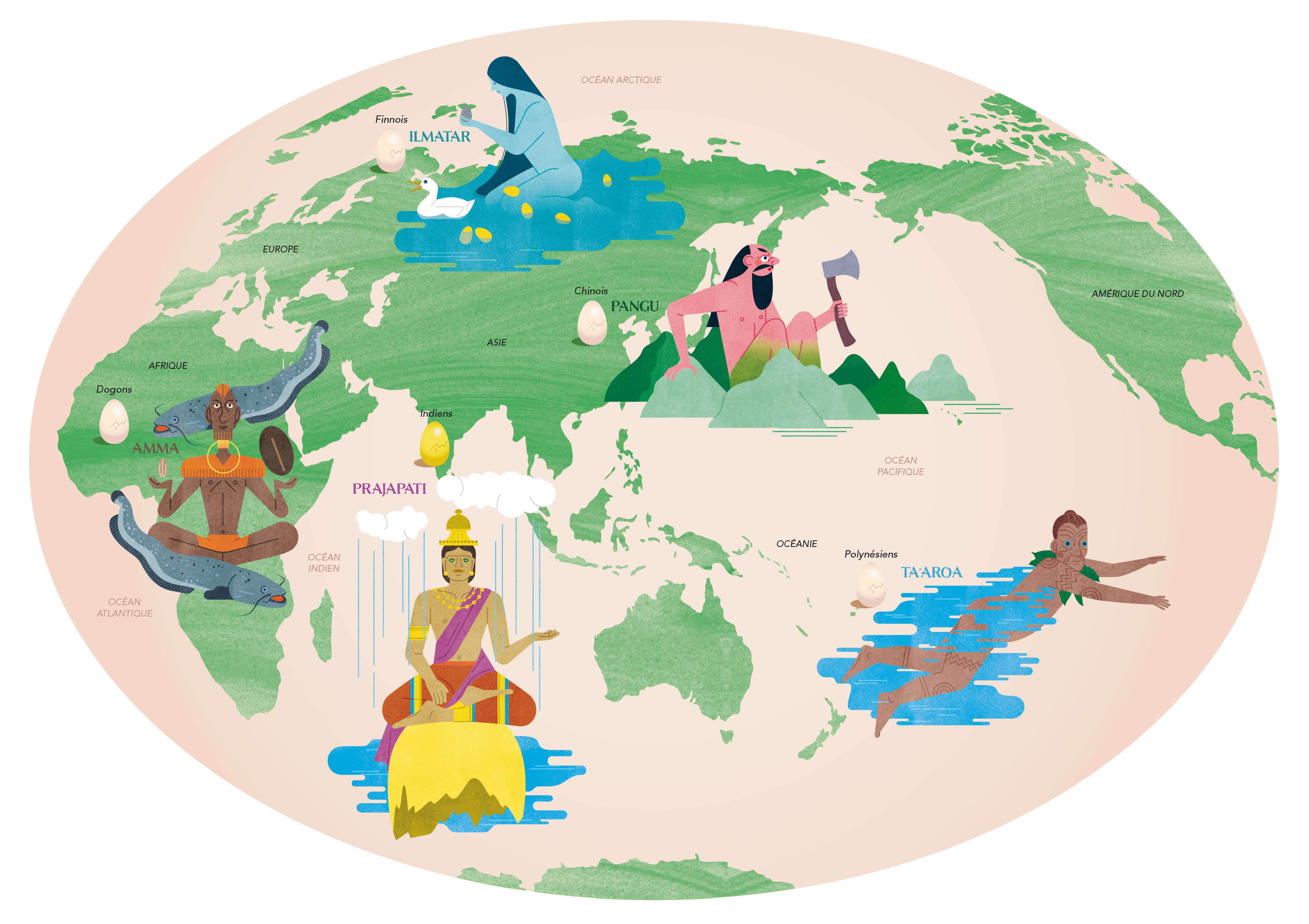 ATLAS DES MYTHES ET LEGENDES DU MONDE ATLAS DES MYTHES ET LEGENDES DU MONDE