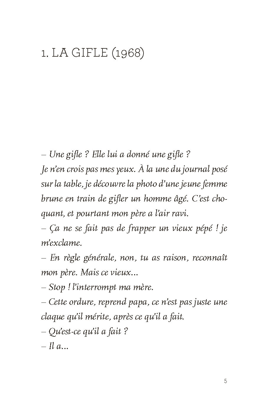 BEATE ET SERGE KLARSFELD : NON A L
