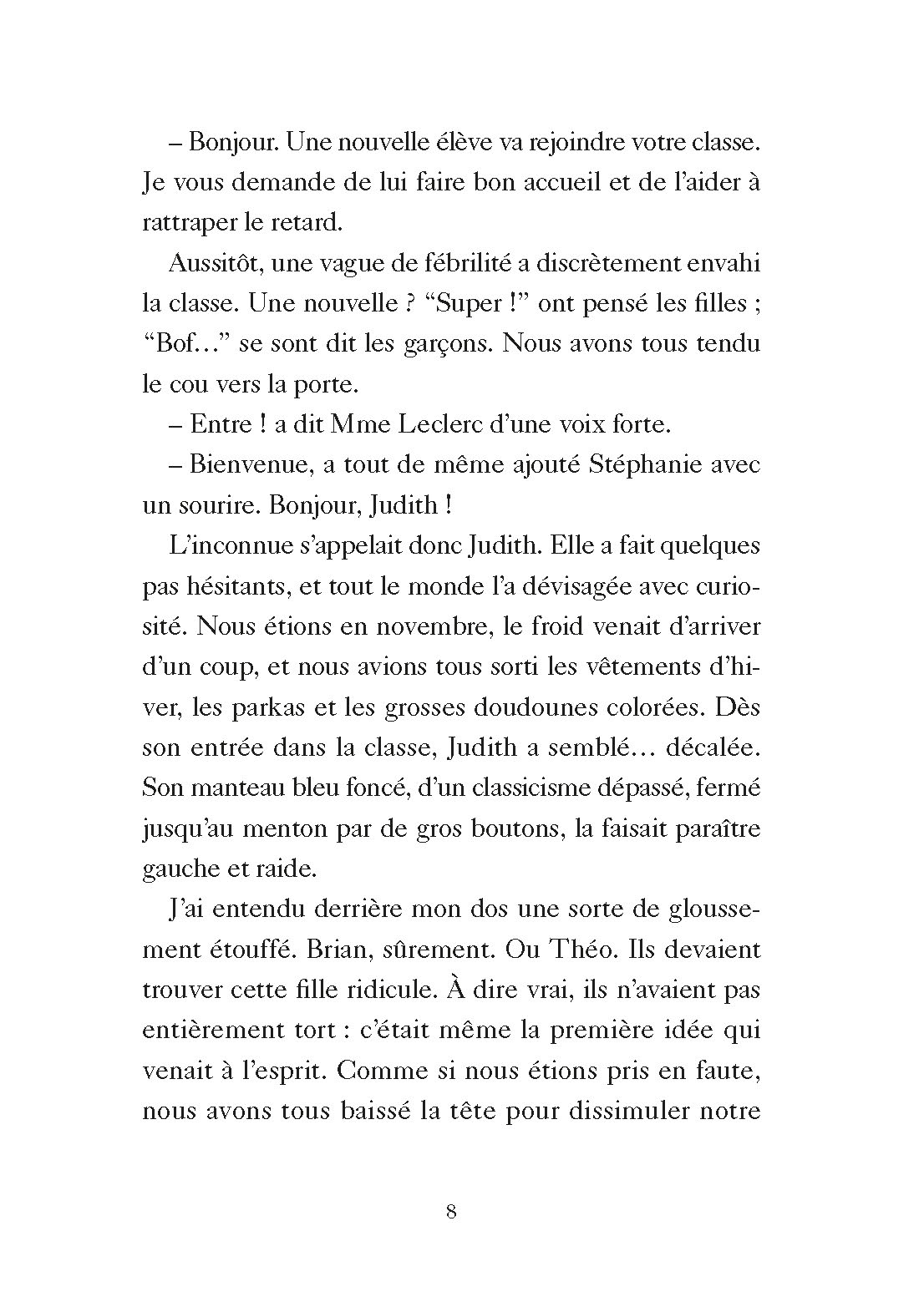 LA VERITE SUR JUDITH D. LA VERITE SUR JUDITH D.