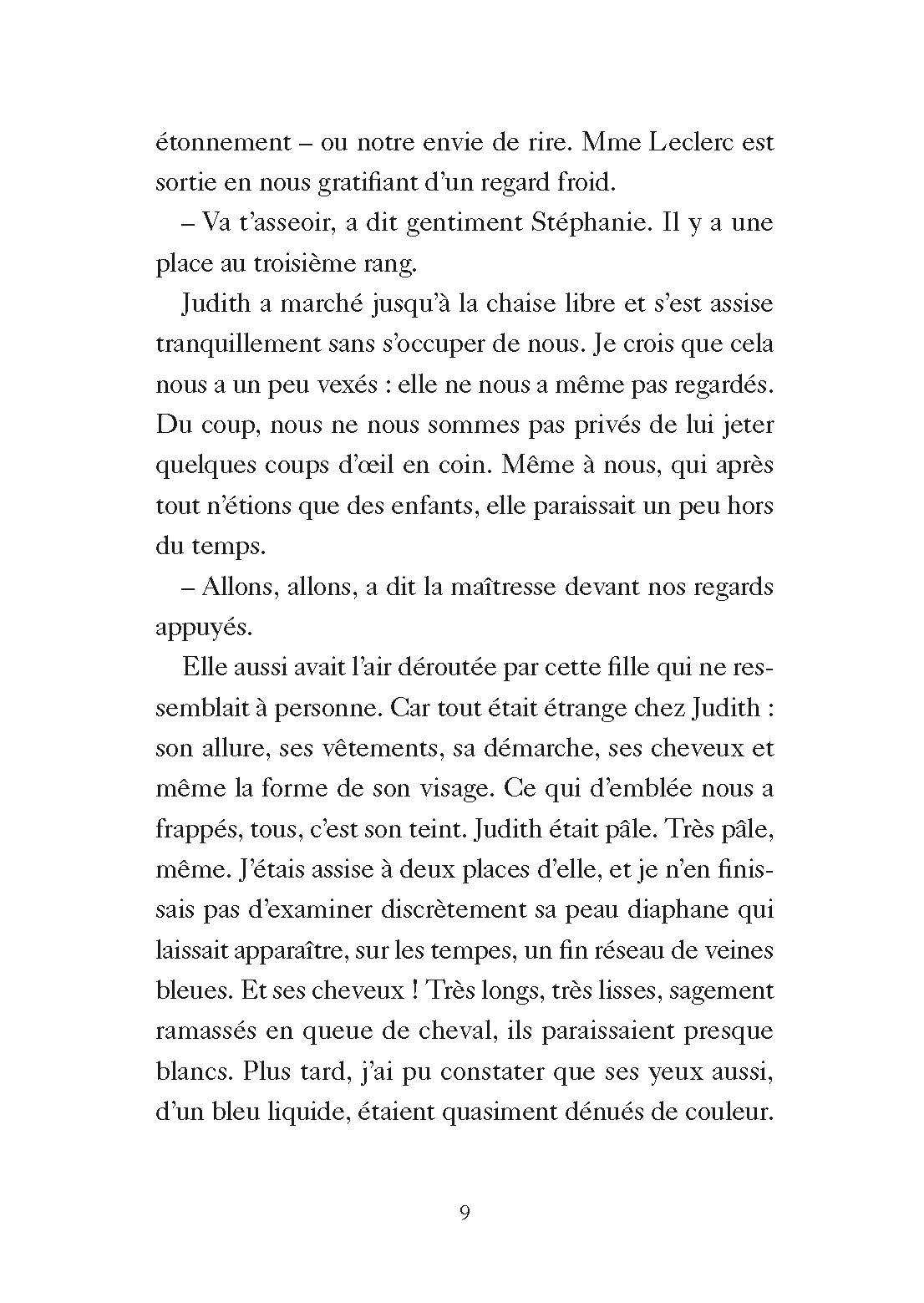 LA VERITE SUR JUDITH D. LA VERITE SUR JUDITH D.