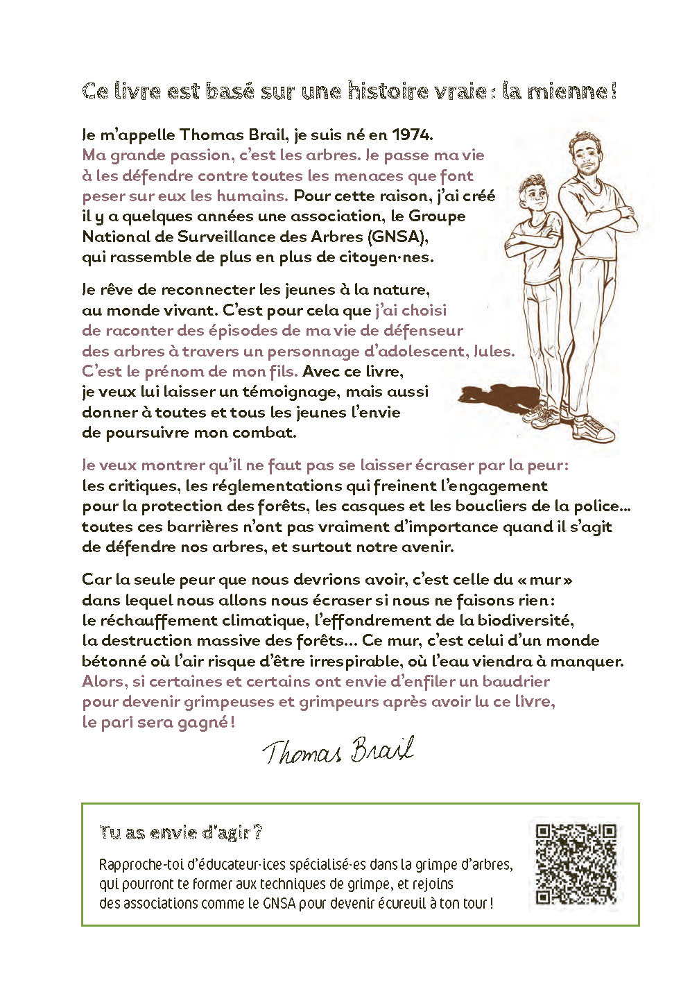 LE DEFENSEUR DES ARBRES
