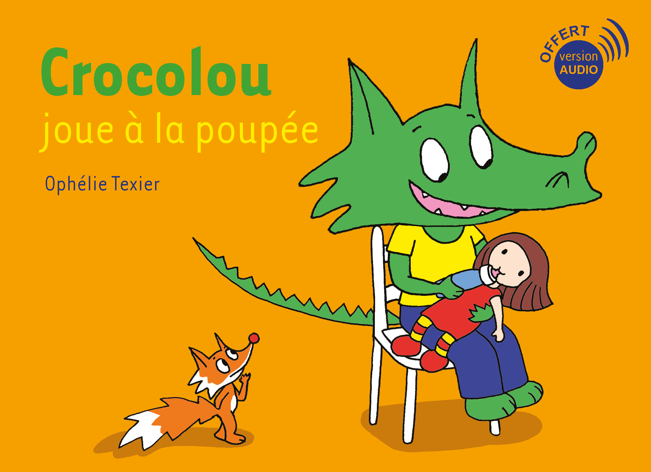 CROCOLOU JOUE A LA POUPEE