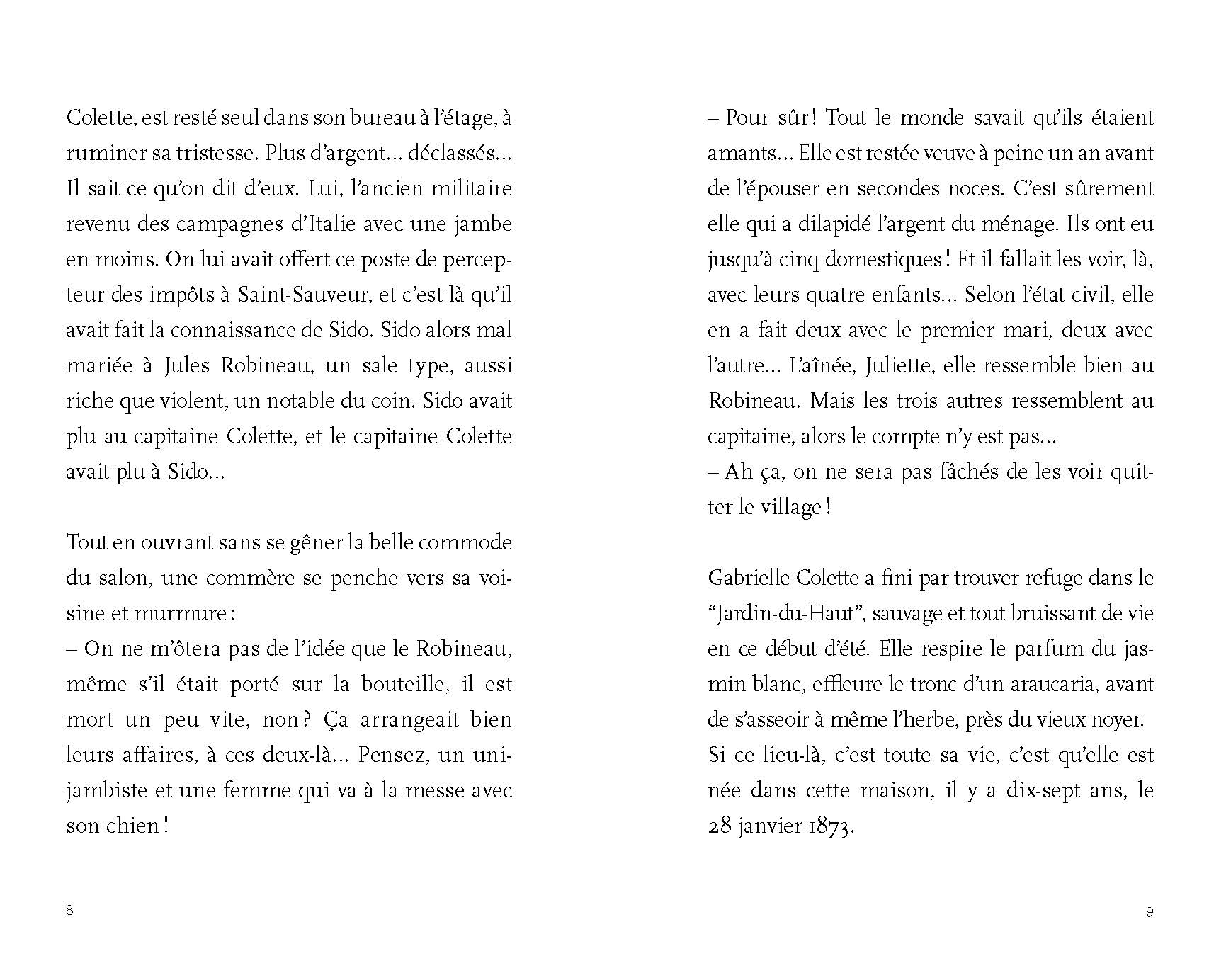 COLETTE : "NON A LA BONNE REPUTATION"