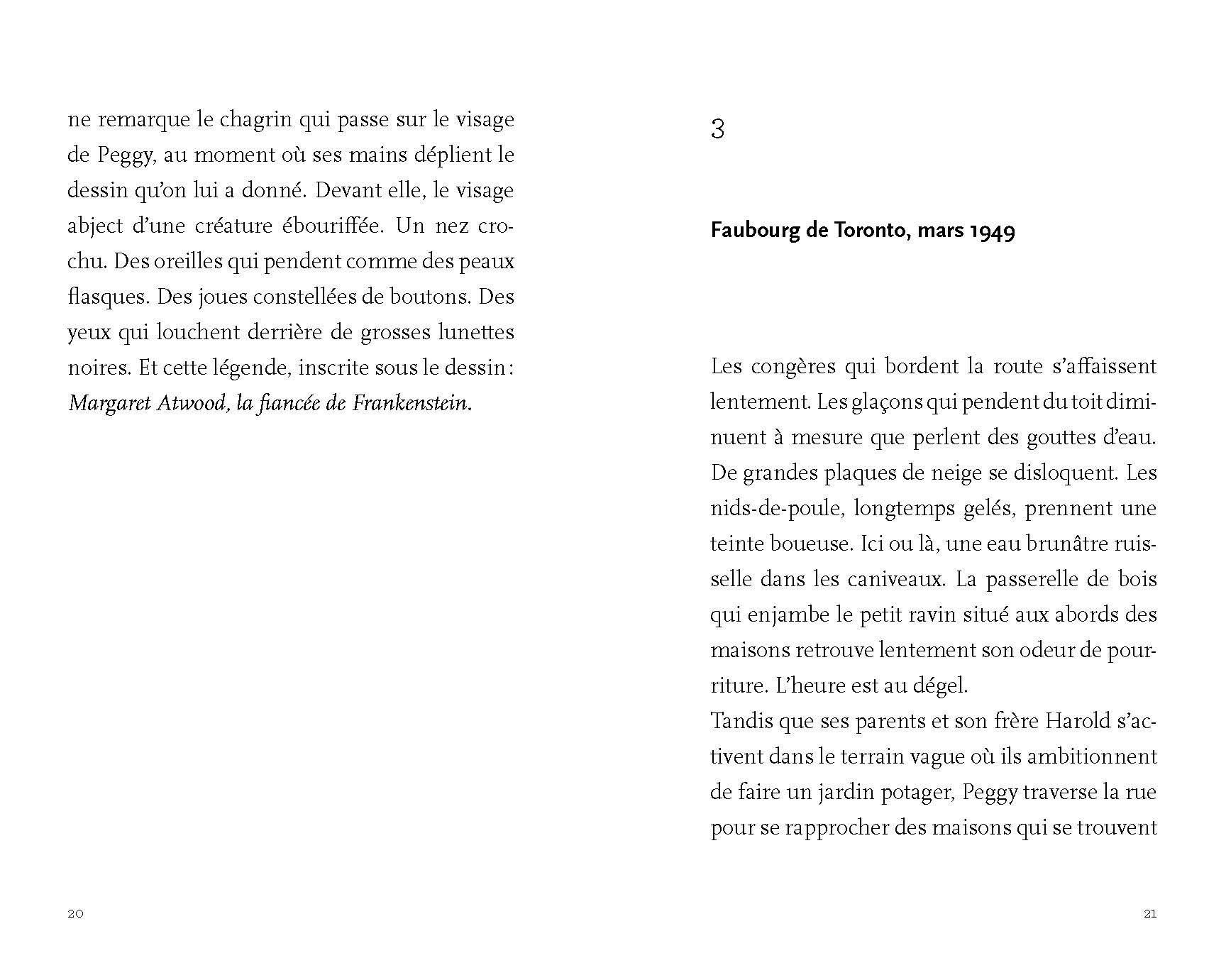 MARGARET ATWOOD : "NON AU HARCELEMENT"