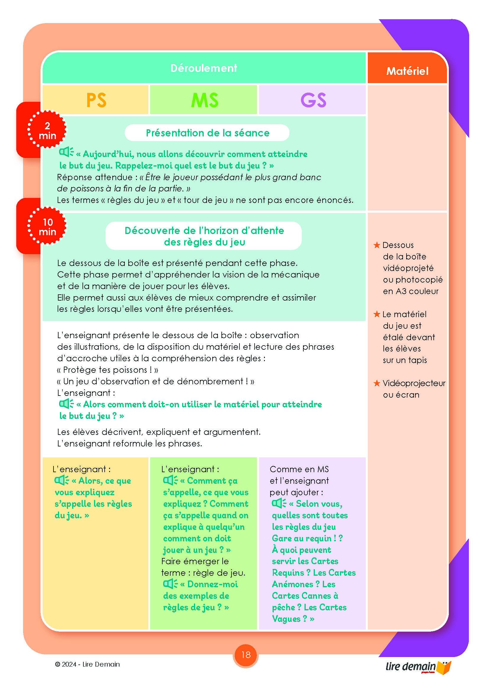 APJS : GARE AU REQUIN : 1 FICHIER + 1 JEU