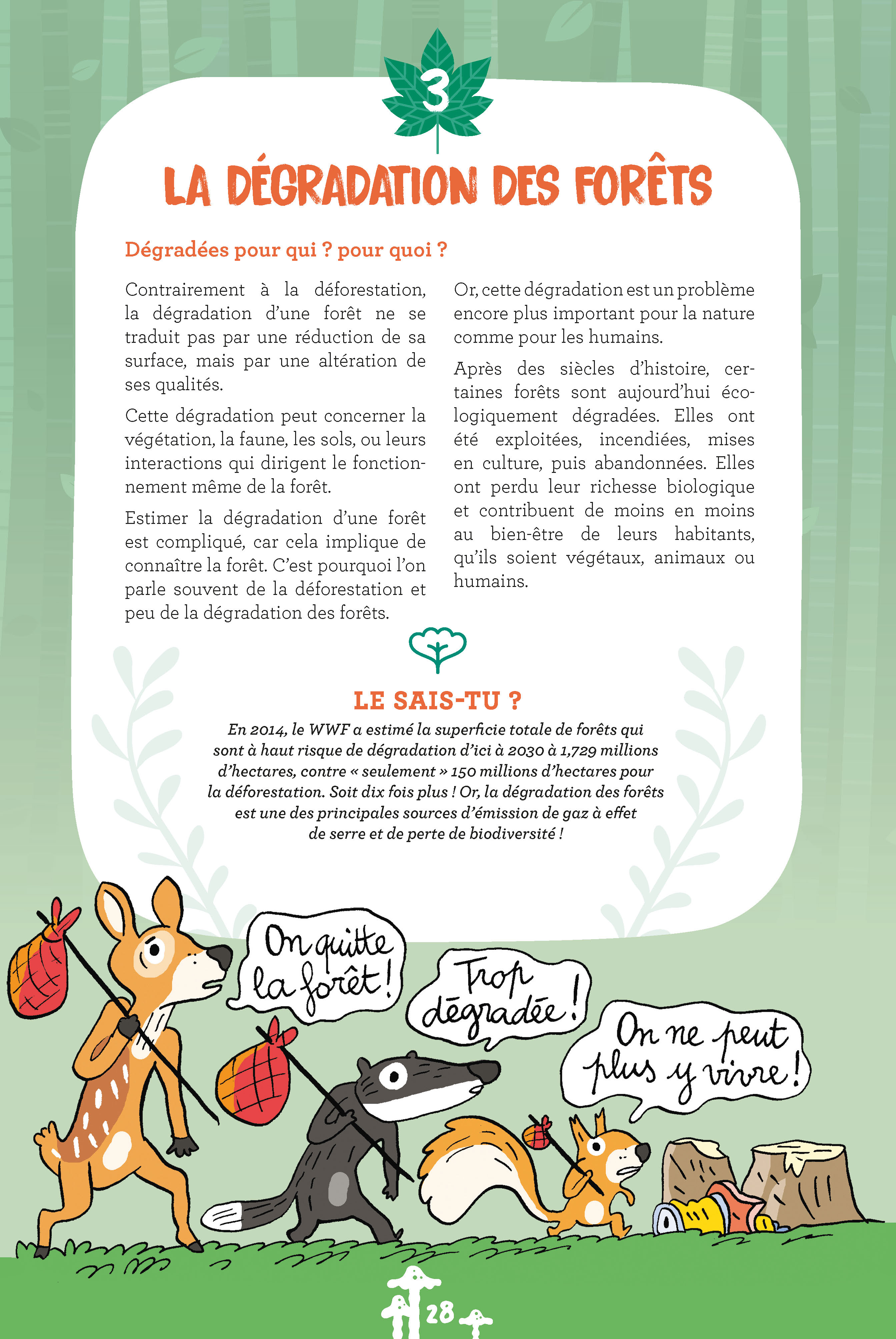 MISSION FORET : APPRENDS LES GESTES QUI SAUVENT LES FORETS ! MISSION FORET : APPRENDS LES GESTES QUI SAUVENT LES FORETS !