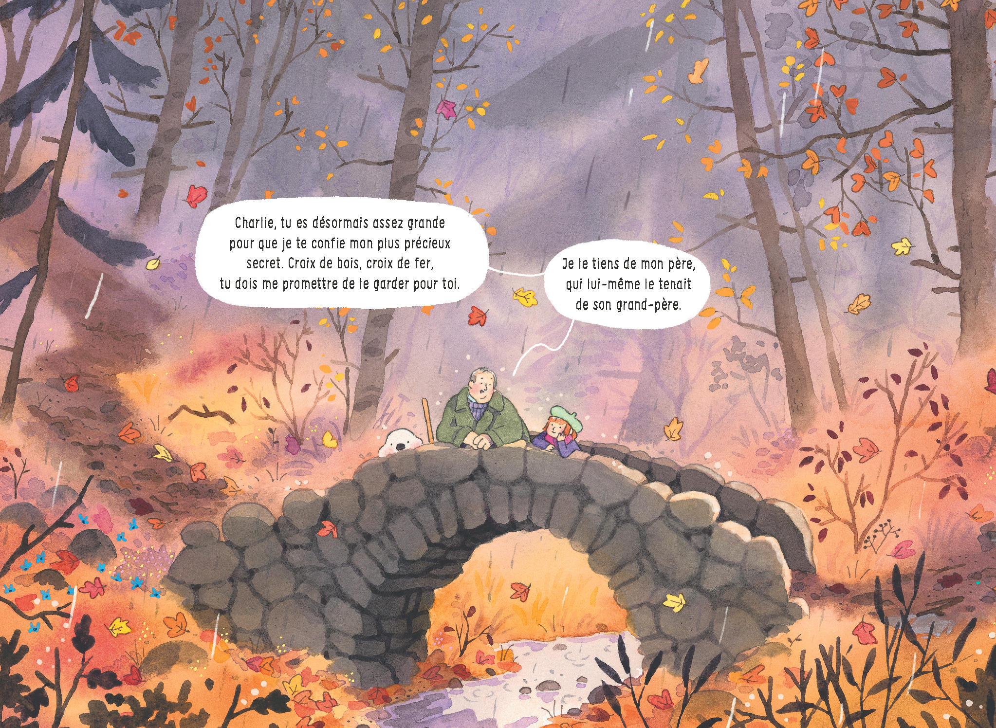 DANSER DANS LES FEUILLES