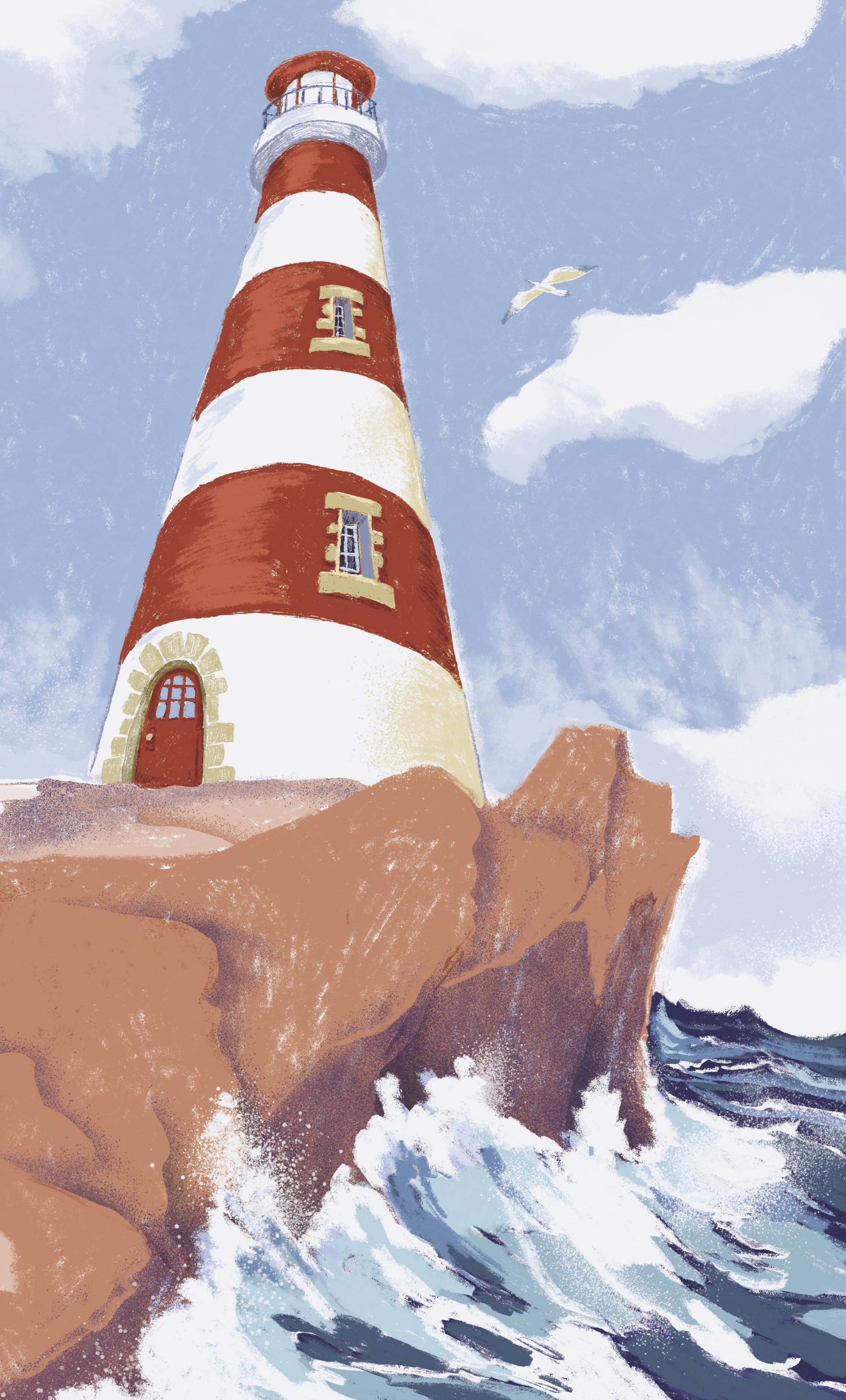 LE JOUR OU LE PETIT PHARE DU BOUT DU MONDE BRAVA LA TEMPETE DU SIECLE