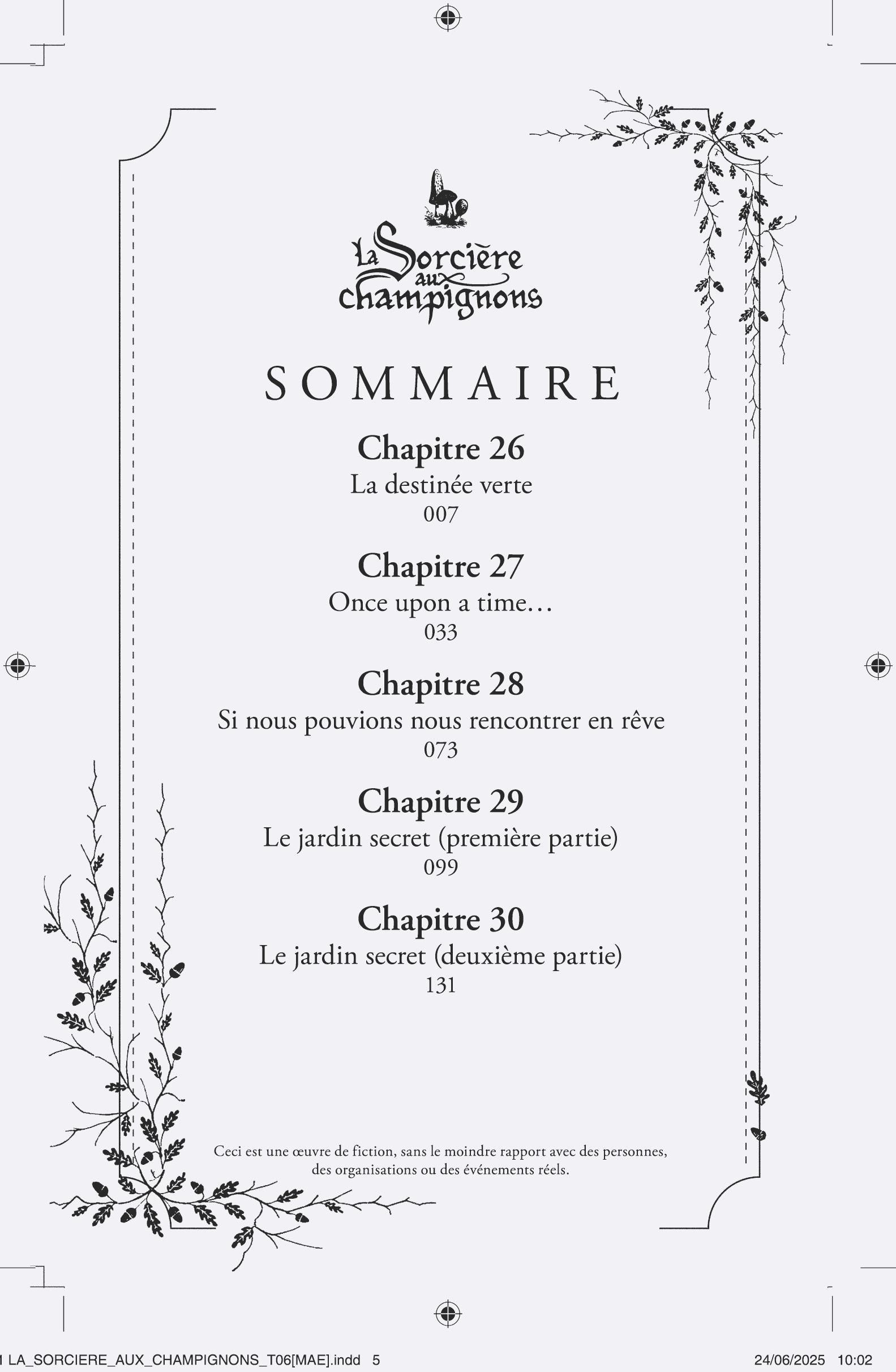 LA SORCIERE AUX CHAMPIGNONS T6