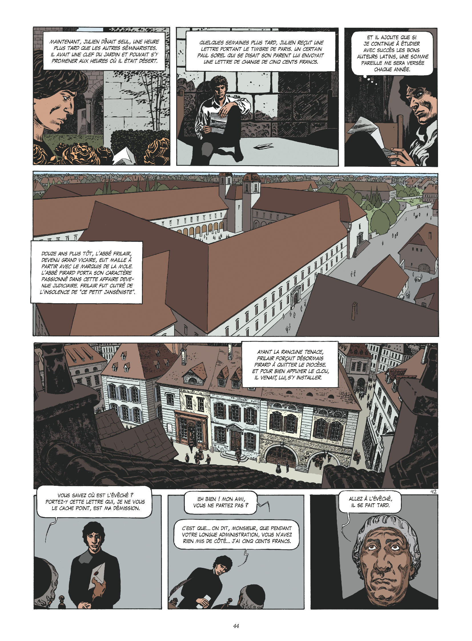 LE ROUGE ET LE NOIR EN BD T1