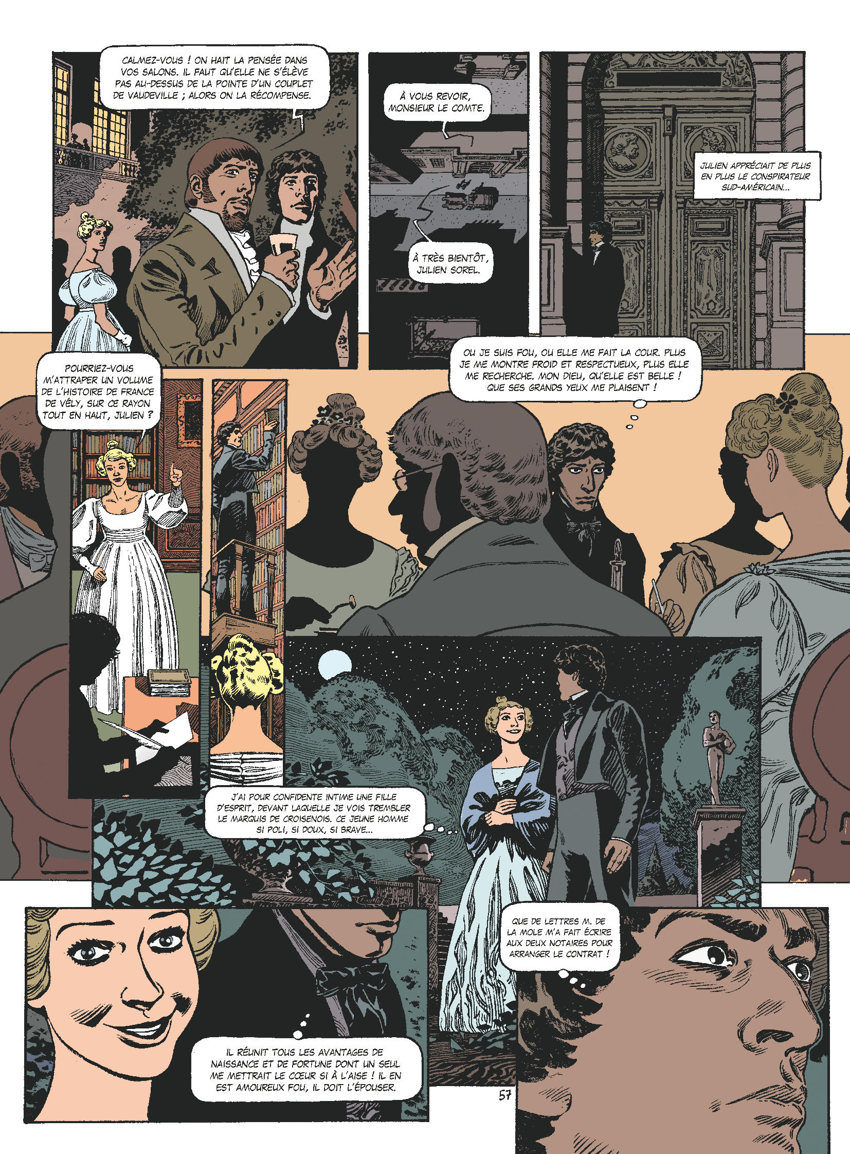 LE ROUGE ET LE NOIR EN BD T2