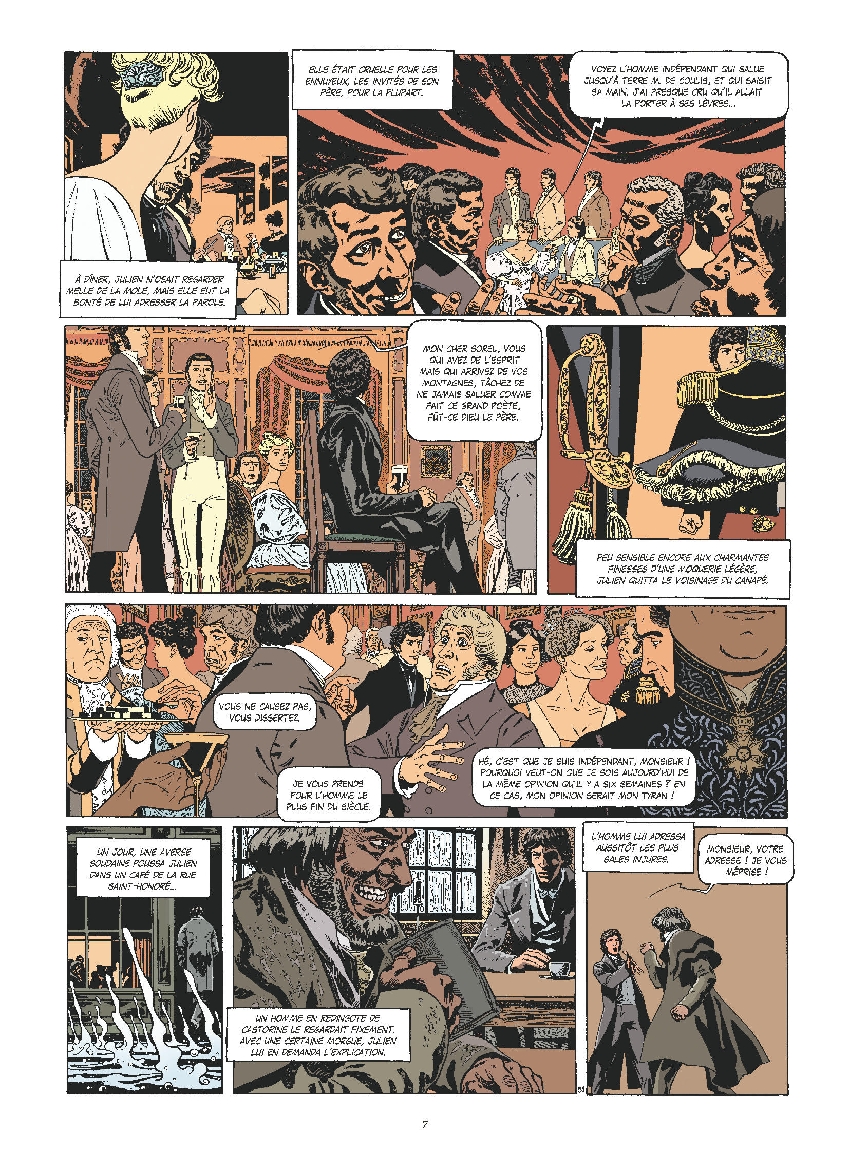 LE ROUGE ET LE NOIR EN BD T2