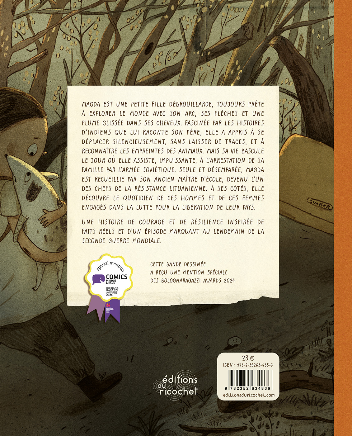 LA PETITE FILLE AU FUSIL - HISTOIRE D