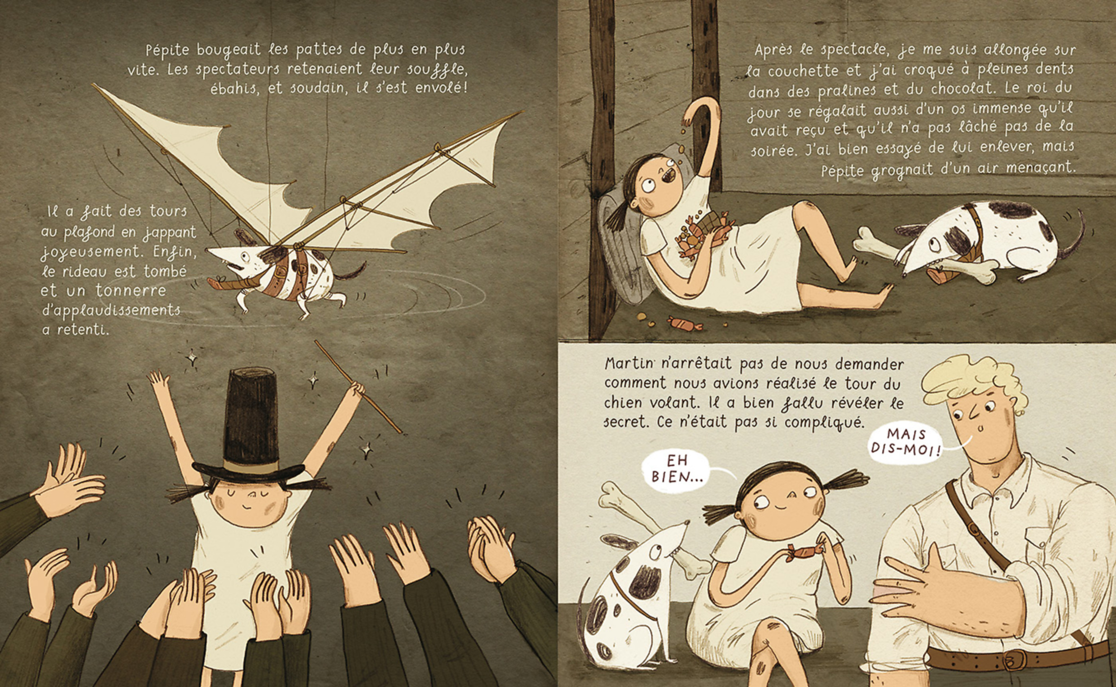 LA PETITE FILLE AU FUSIL - HISTOIRE D