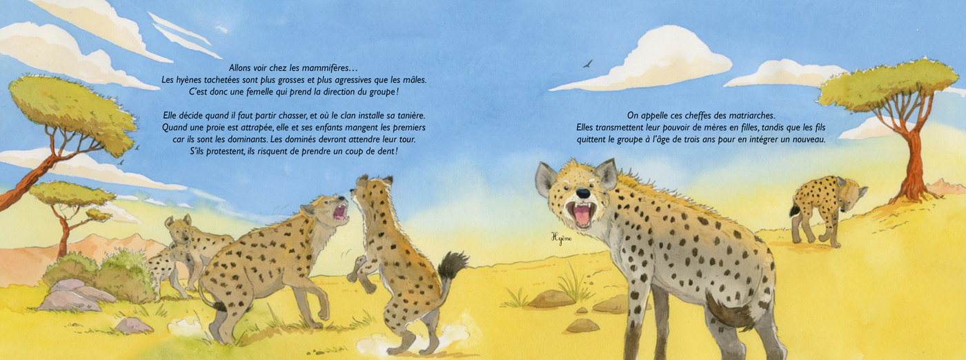 FORTES ET FLAMBOYANTES ! : LES FEMELLES DANS LE MONDE ANIMAL