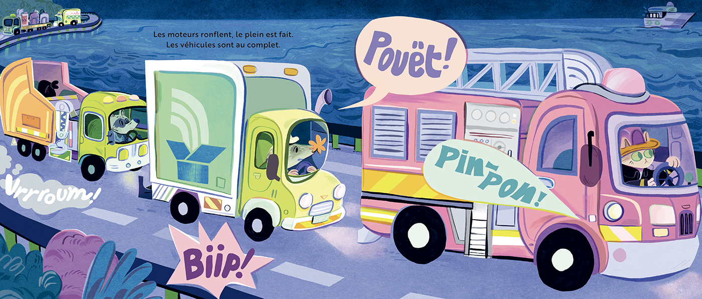 BONNE NUIT, LES CAMIONS