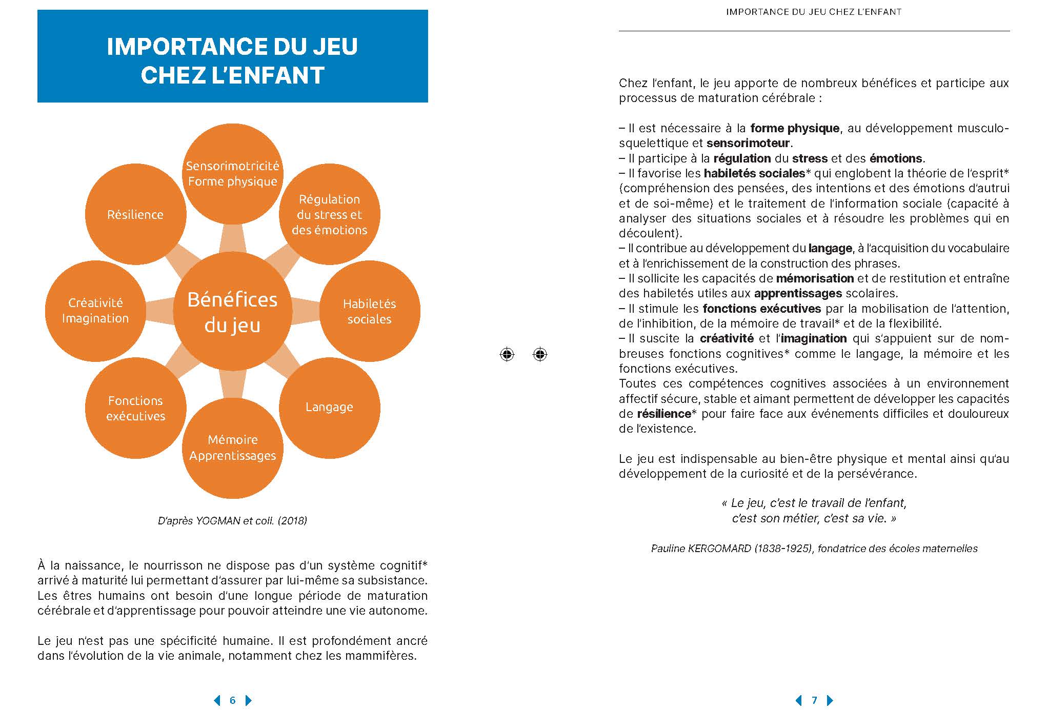 LE DEVELOPPEMENT COGNITIF PAR LE JEU : COMPRENDRE L
