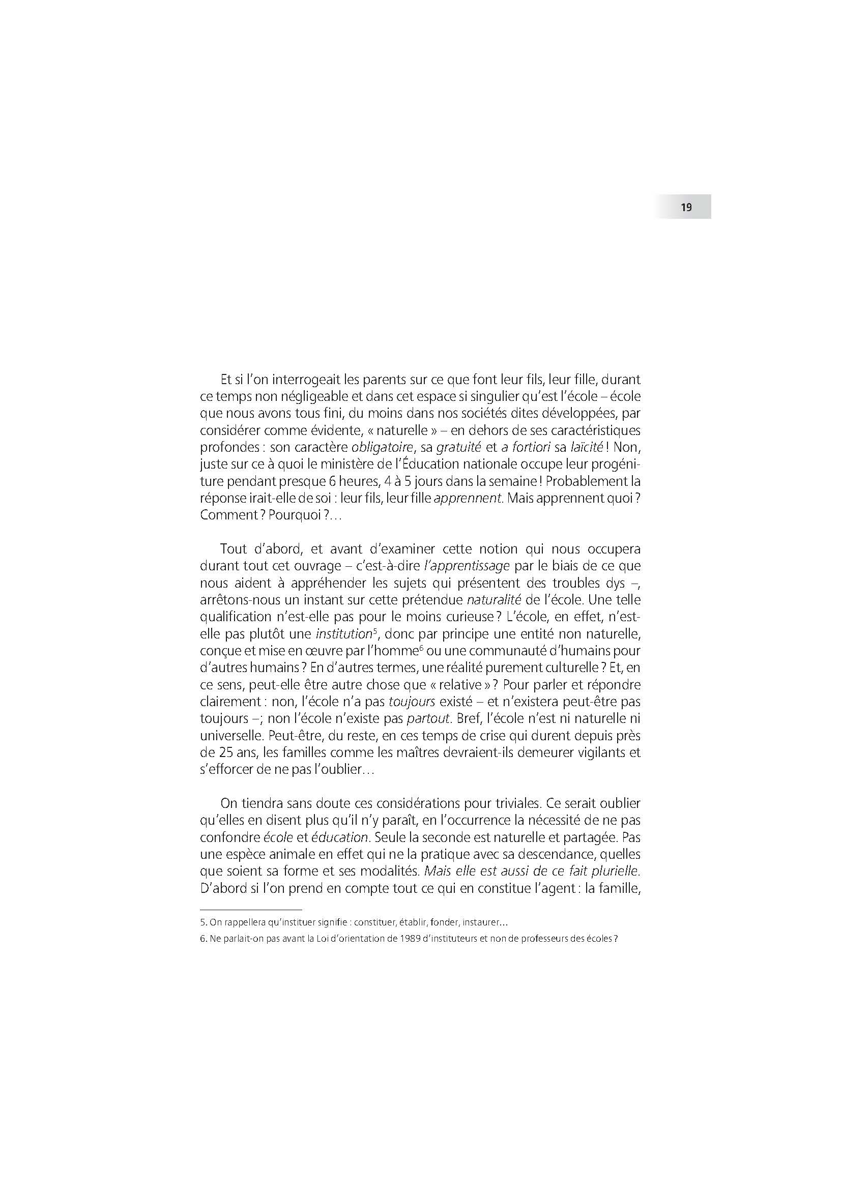 LES DYS AU SERVICE DE L