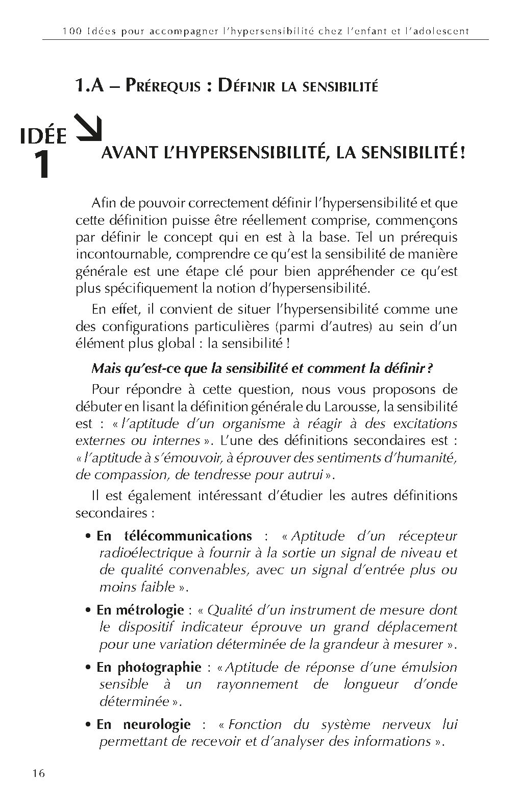 100 IDEES POUR ACCOMPAGNER L