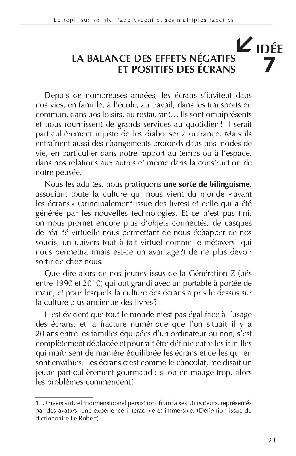 100 IDEES POUR LUTTER CONTRE LE REPLI SOCIAL DES ADOLESCENTS : PHOBIES SCOLAIRES, PHOBIE SOCIALE ET DEPRESSION DE L