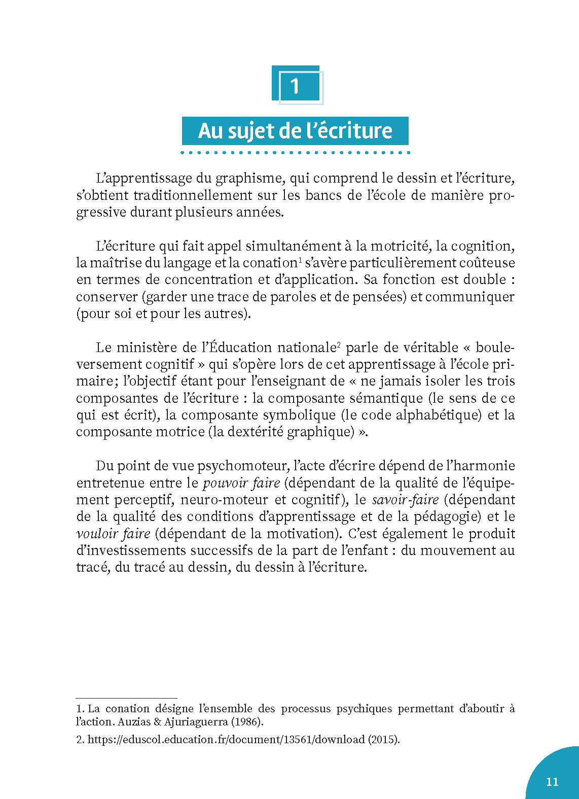 REEDUQUER LES TROUBLES DE L