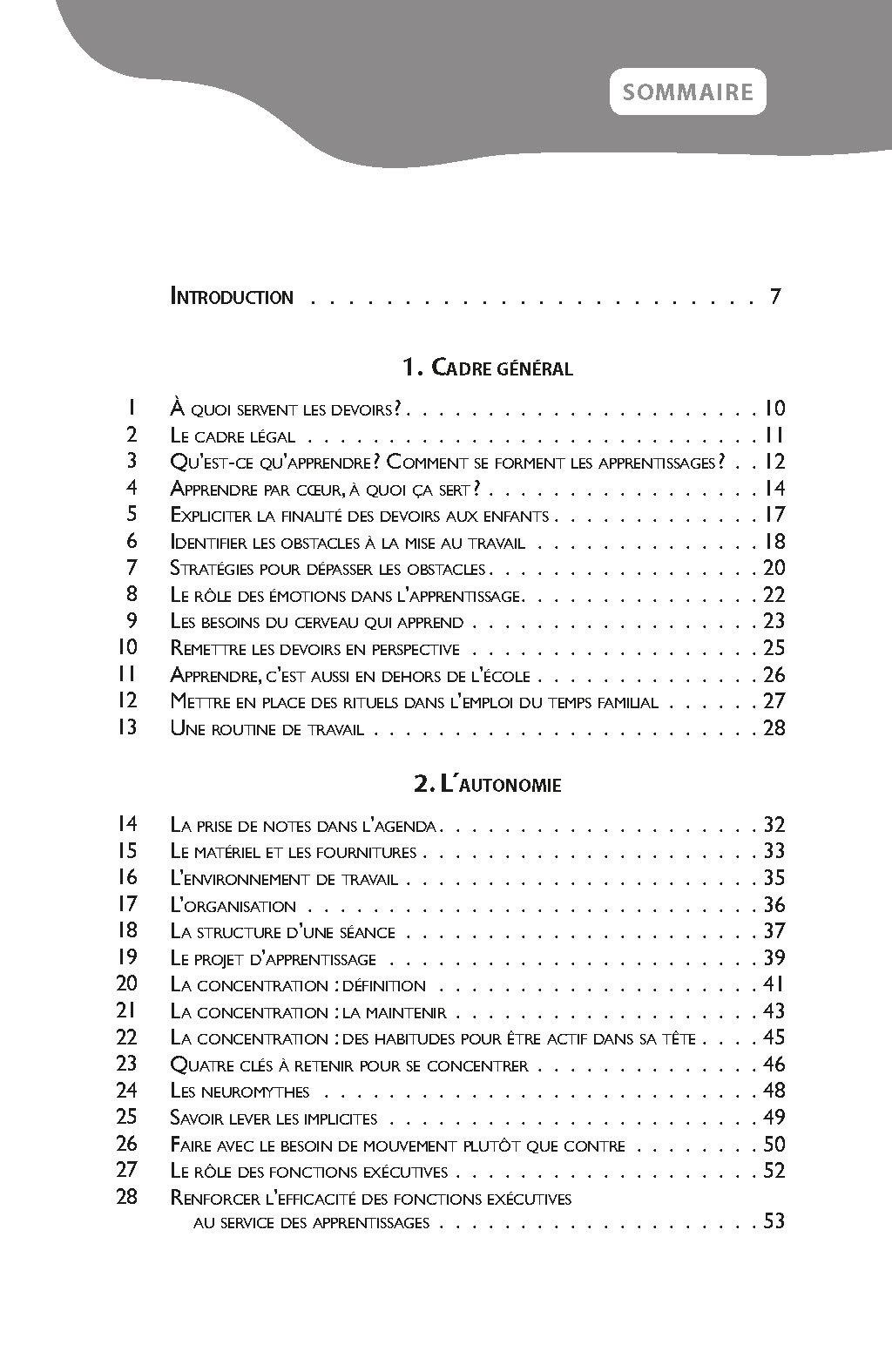 100 IDEES POUR MIEUX GERER LES DEVOIRS