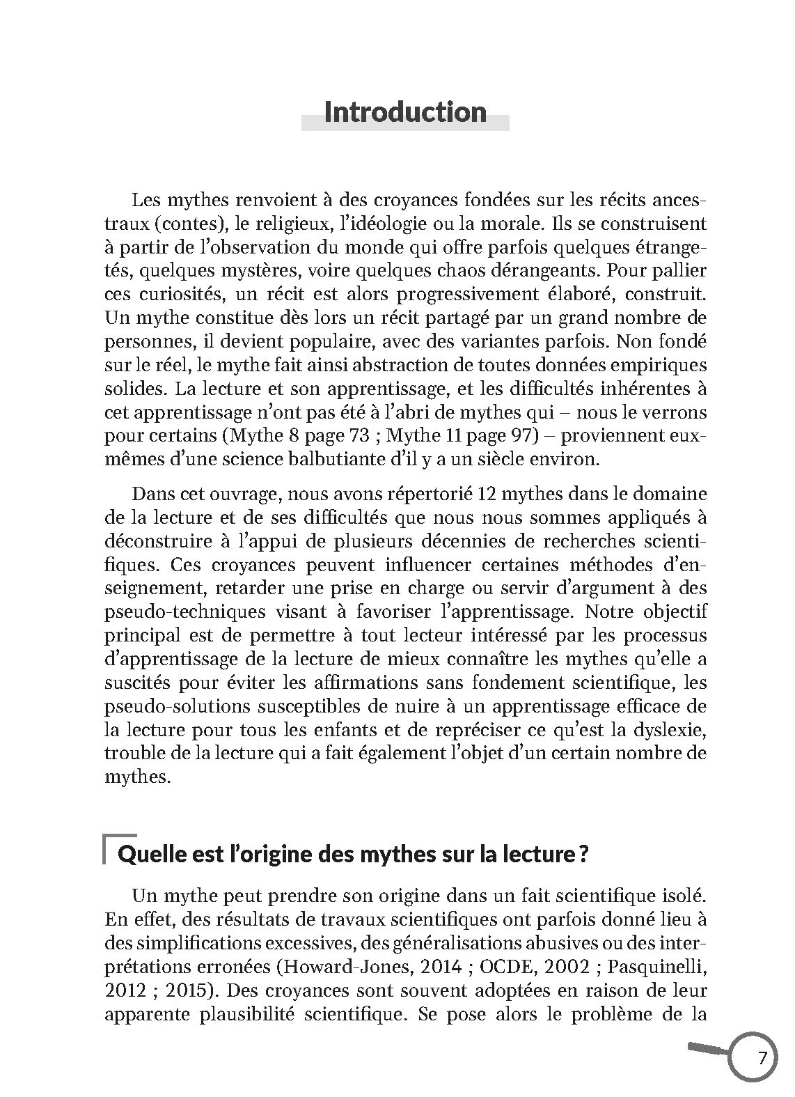 DOUZE MYTHES SUR LA LECTURE ET SON APPRENTISSAGE