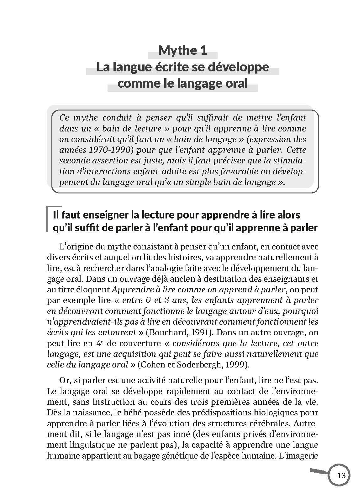 DOUZE MYTHES SUR LA LECTURE ET SON APPRENTISSAGE