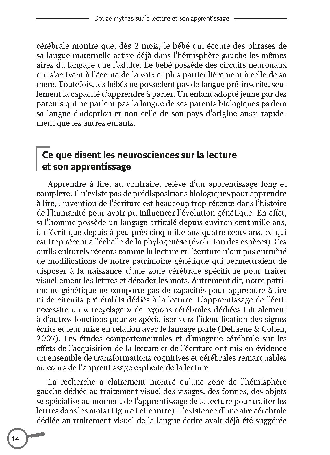 DOUZE MYTHES SUR LA LECTURE ET SON APPRENTISSAGE