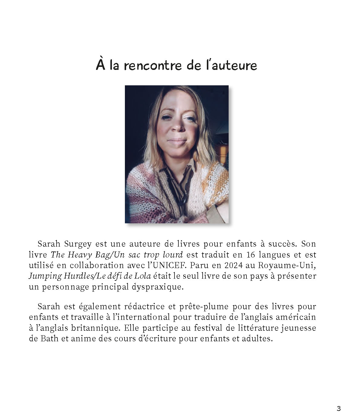 LE DEFI DE LOLA - COMMENT PARLER DE LA DYSPRAXIE AUX ENFANTS ?