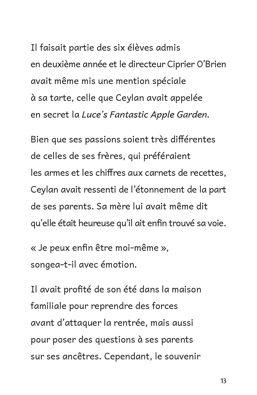 SECRETS, GOURMANDISES ET TROPHEE