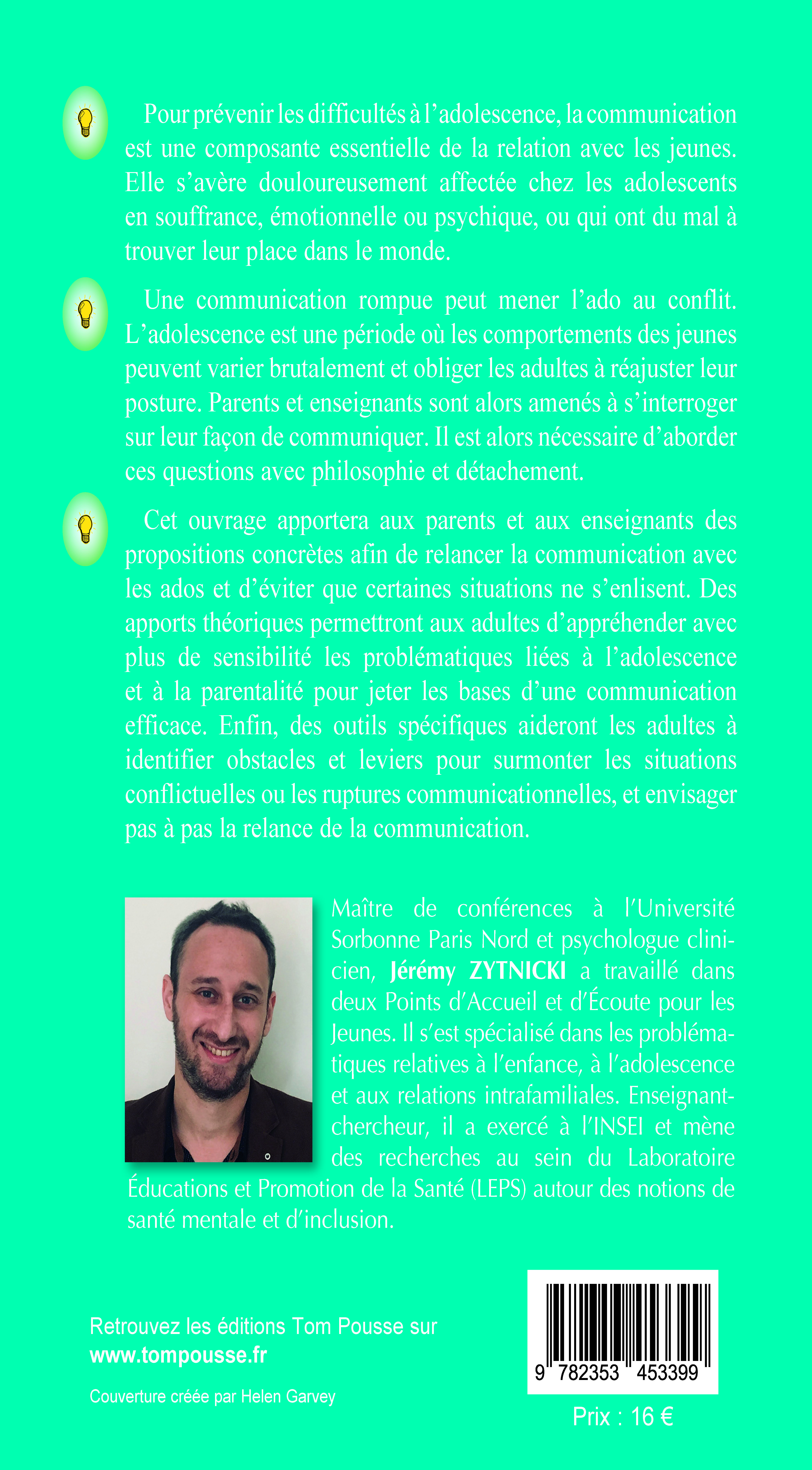 100 IDEES POUR RELANCER LA COMMUNICATION AVEC LES ADOS