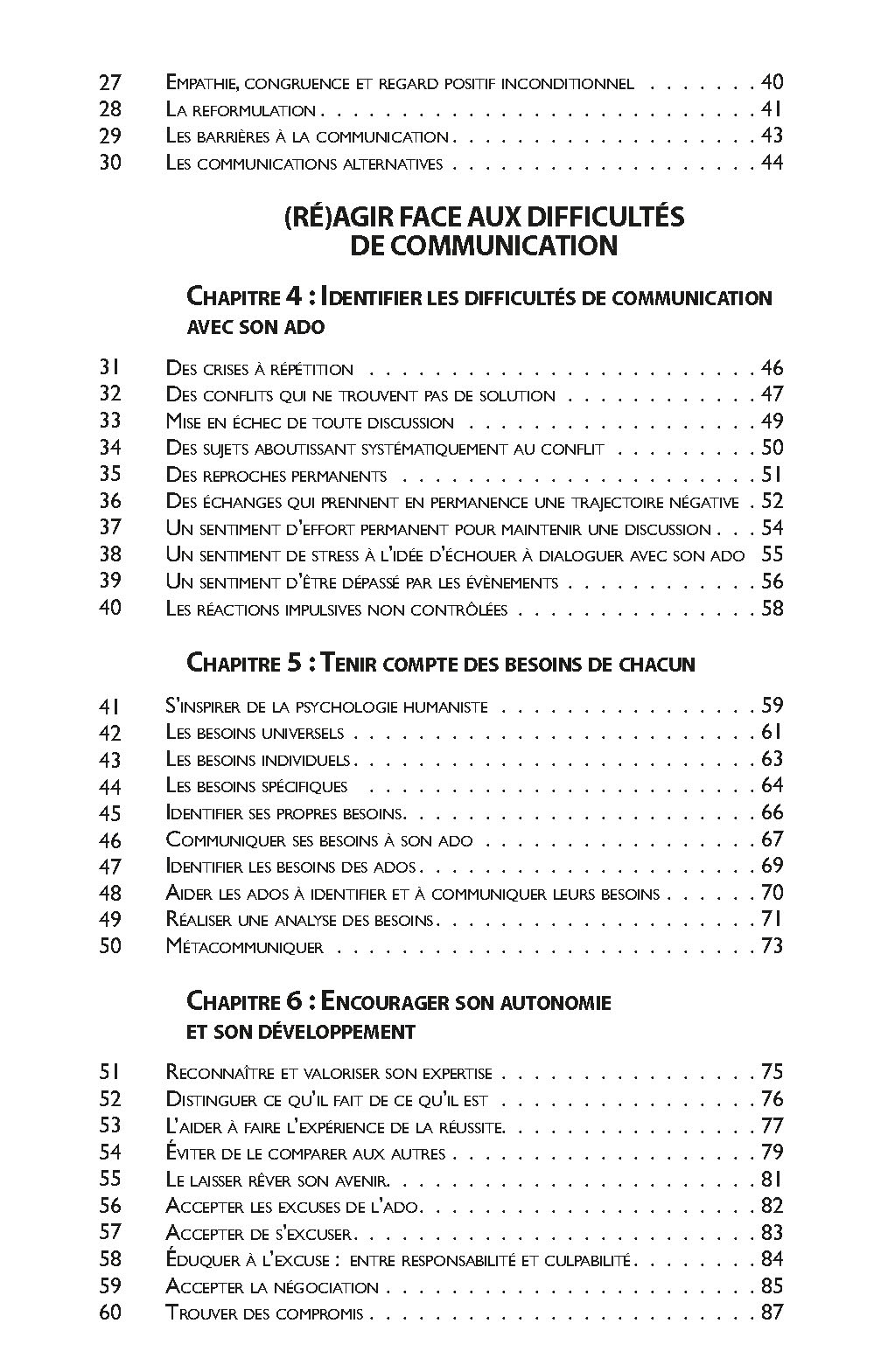 100 IDEES POUR RELANCER LA COMMUNICATION AVEC LES ADOS
