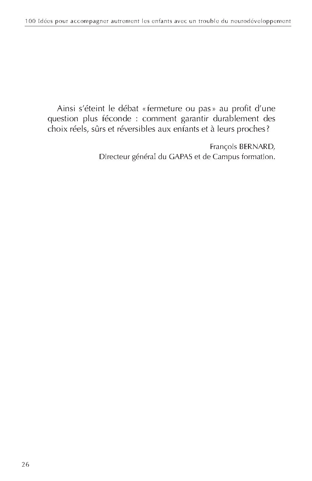 100 IDEES POUR ACCOMPAGNER AUTREMENT LES ENFANTS AVEC UN TROUBLE DU NEURODEVELOPPEMENT