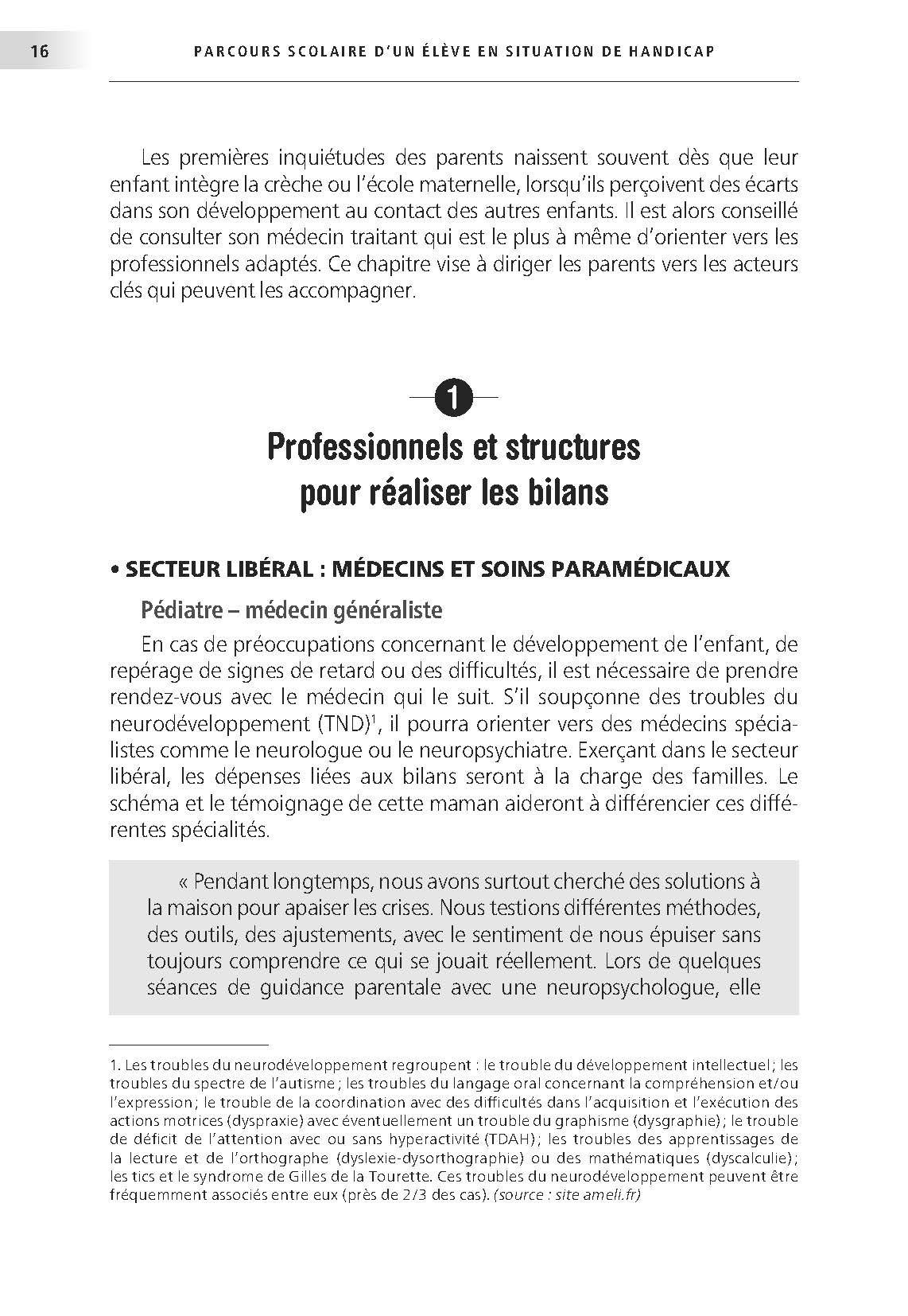 PARCOURS SCOLAIRE D
