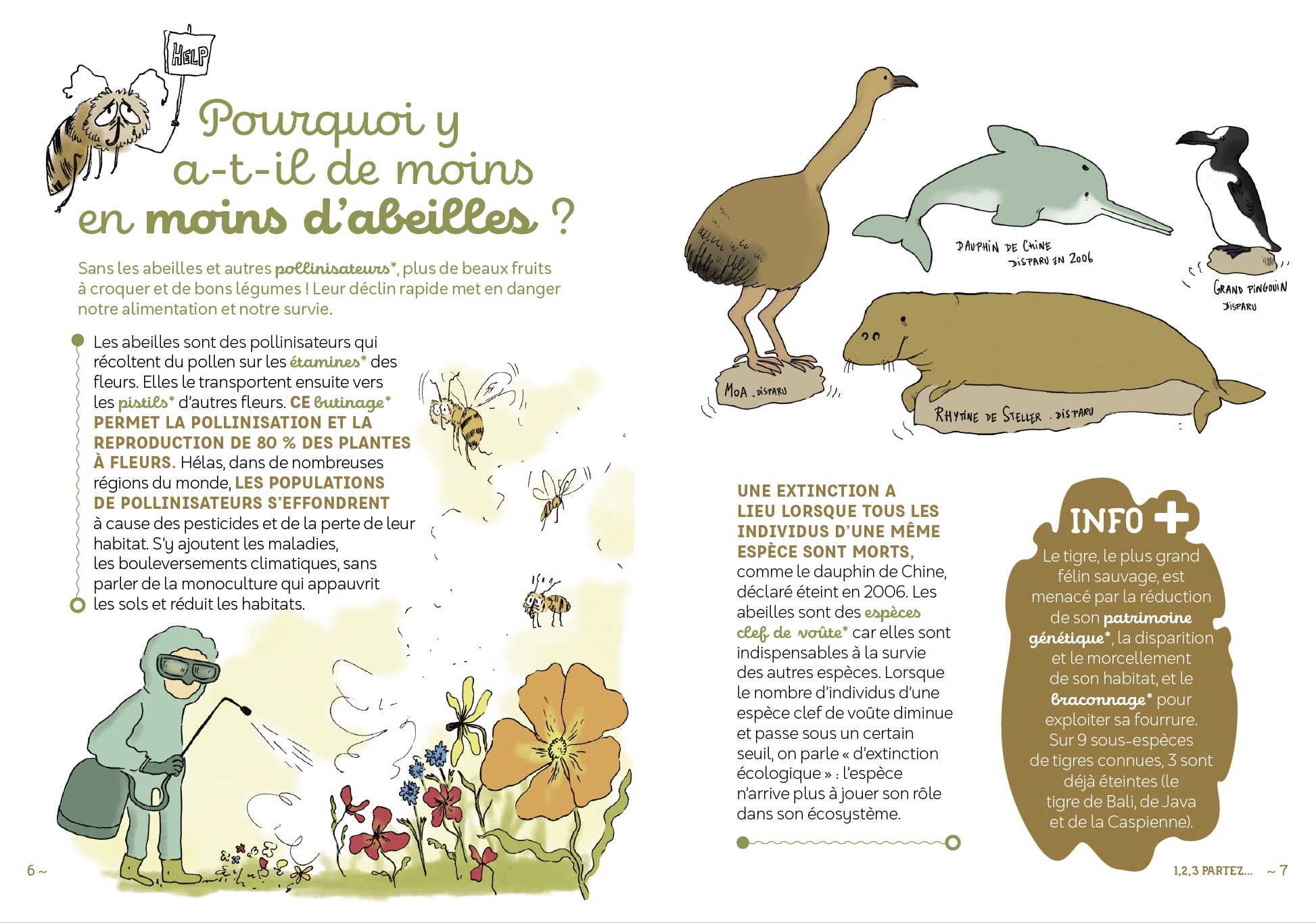 POURQUOI DES ANIMAUX DISPARAISSENT