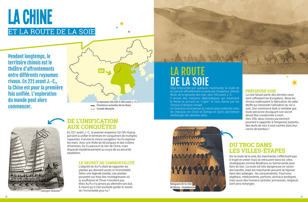 DECOUVERTES ET EXPLORATEURS