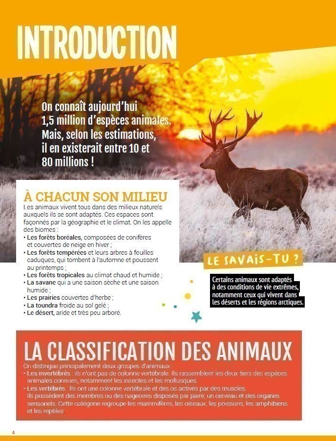 ANIMAUX INCROYABLES