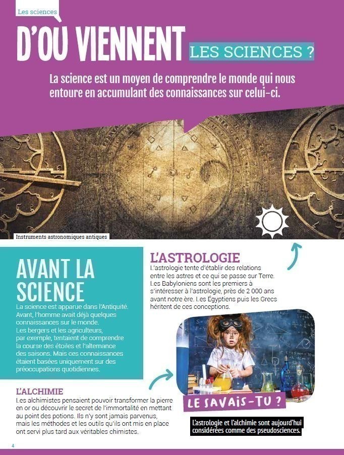 LES SCIENCES